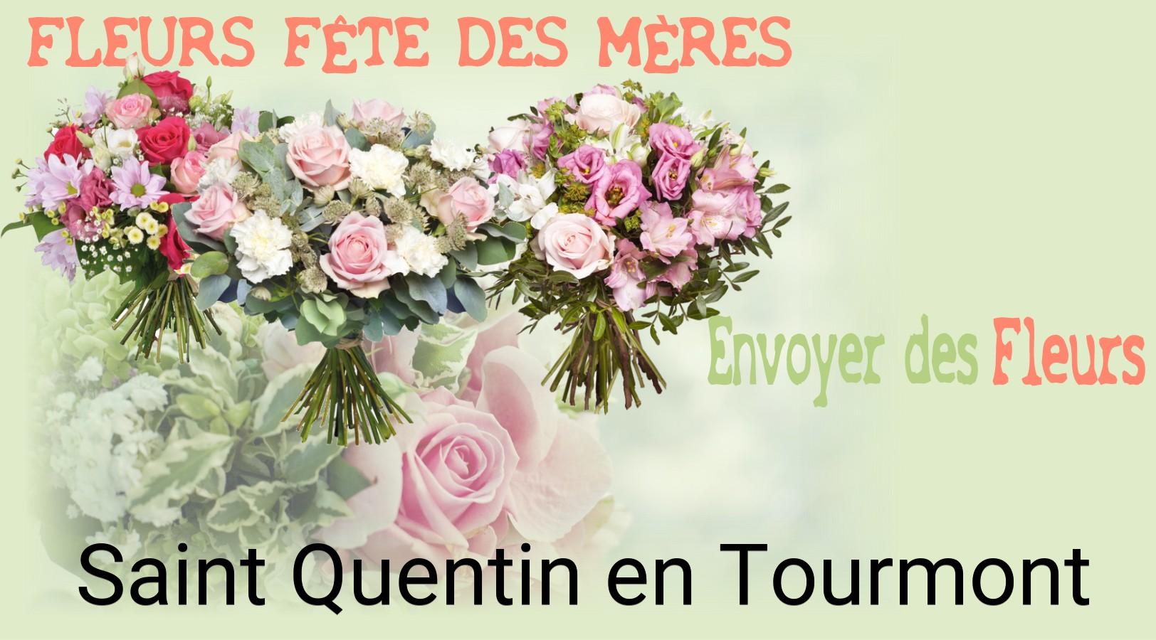 Bouquet de Fête des Mères livré à Saint-Quentin-en-Tourmont